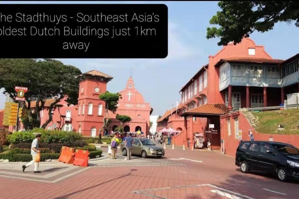 2 Bedroom Apartment Next To Historical Spots Malacca Exterior photo